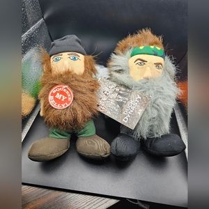 DUCK DYNASTY TALKING JACE 8" PLUSH WITH TAGSDuck Dynasty Phil Robertson 9" Inc